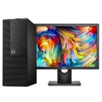 戴尔 OPT 3050MT I5-8500处理器/4G内存/120固态硬盘+1T机械硬盘/显卡集成/21.5寸显示器