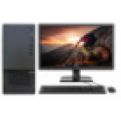 联想lenovo扬天 T4900K台式电脑(i3-10100 4G 1T 集显 无光驱 扬天21.5英寸